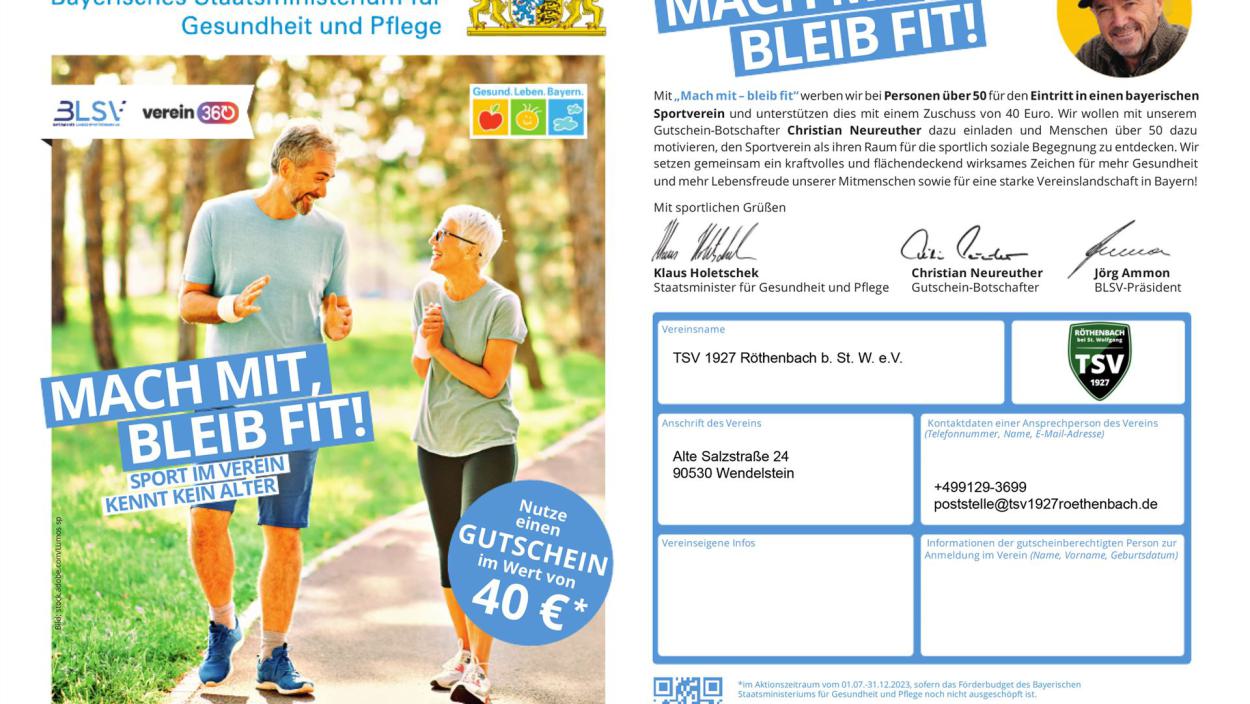 Mach Mit, Bleib Fit! 