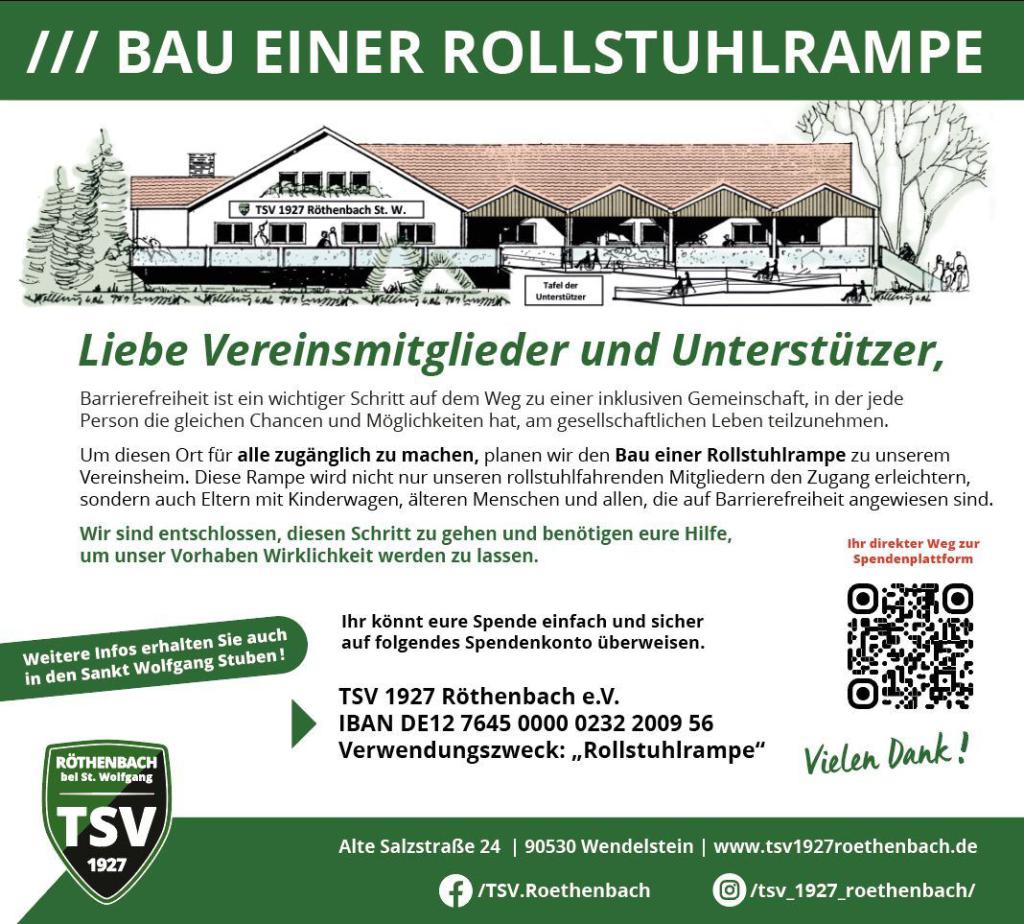Plan Rollstuhlrampe